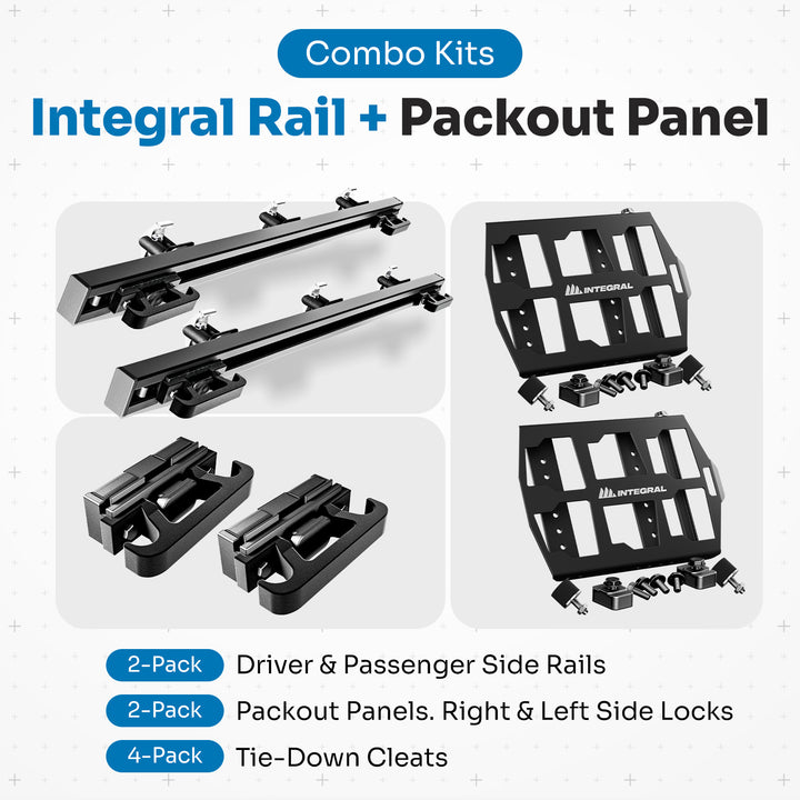 Integral Rails + Panel Kit - Chevrolet Silverado & GMC Sierra 1500 (2019+)