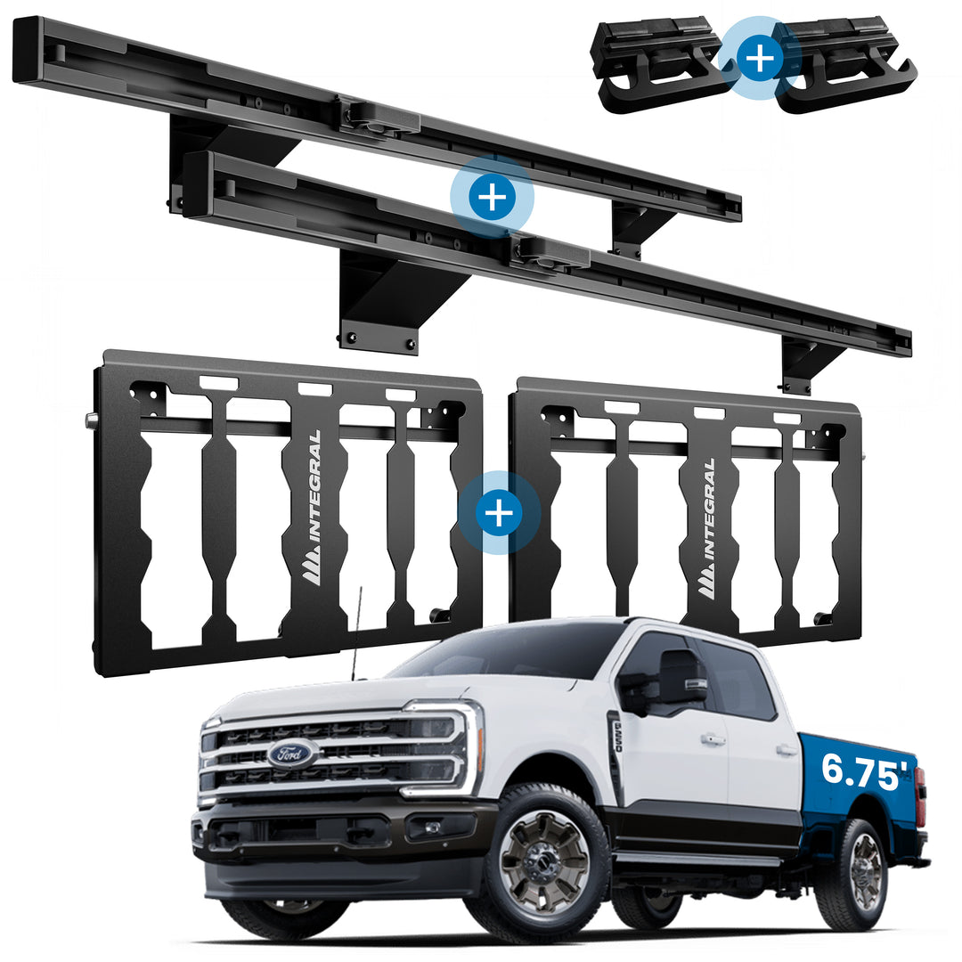 Integral Rail + Full Panel Bundle - Ford Super Duty (6.75' Bed)