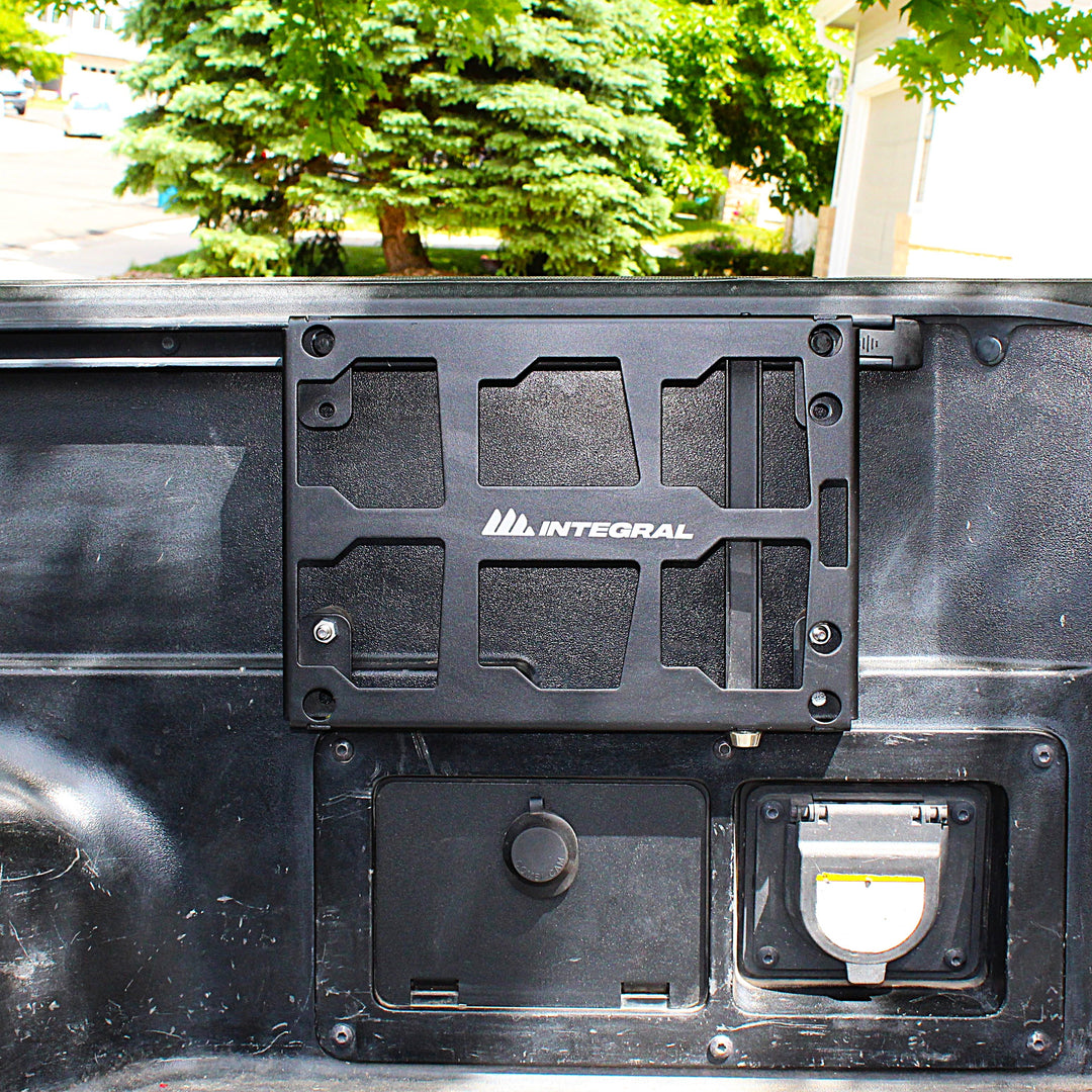 Integral Bedside Panel - Toyota Tacoma (2005+), Tundra (2007+), Jeep Gladiator (2019+) - Compatible with Milwaukee Tool Packout Organizers