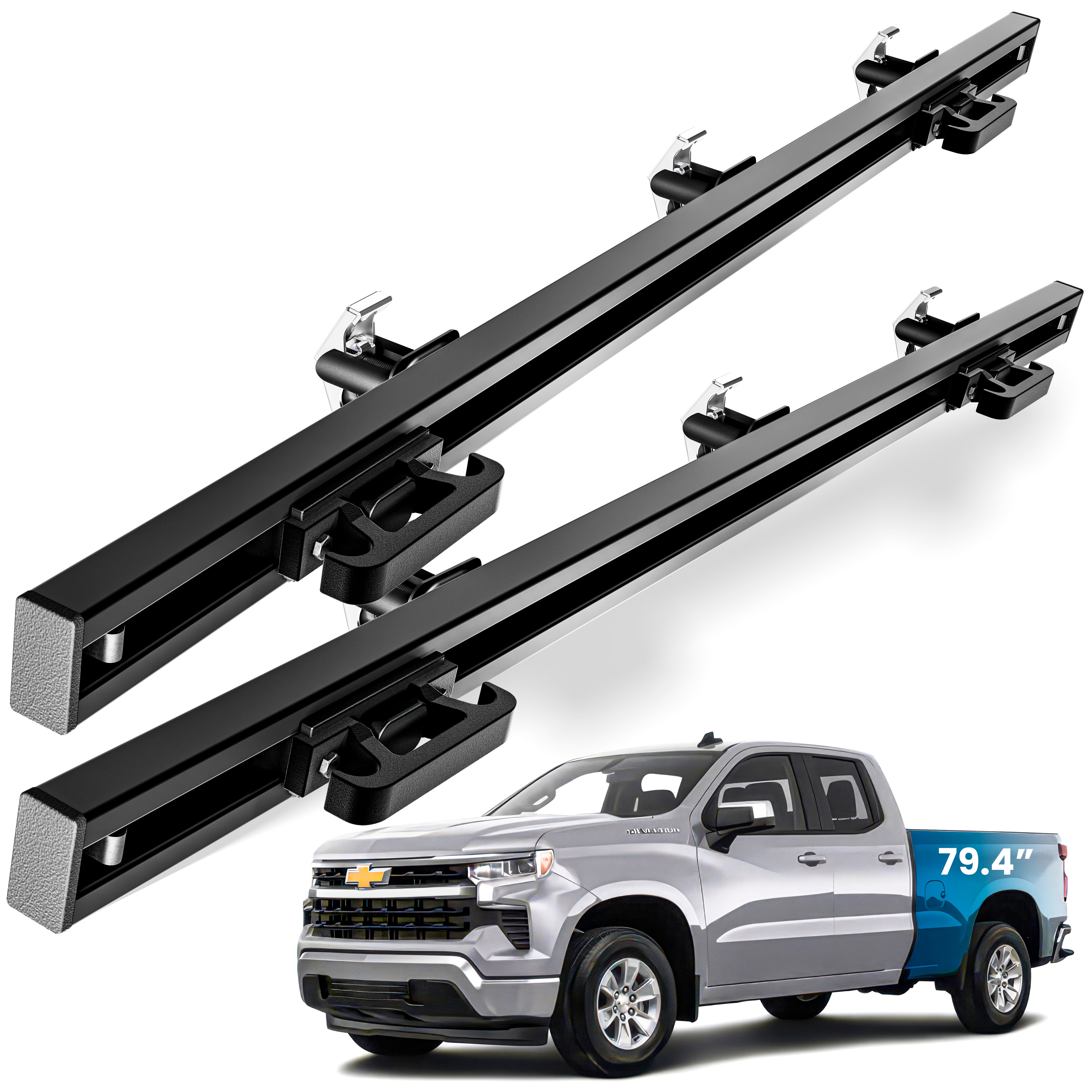 Integral Rails - Bedside Rail System - Chevrolet Silverado & GMC Sierr ...