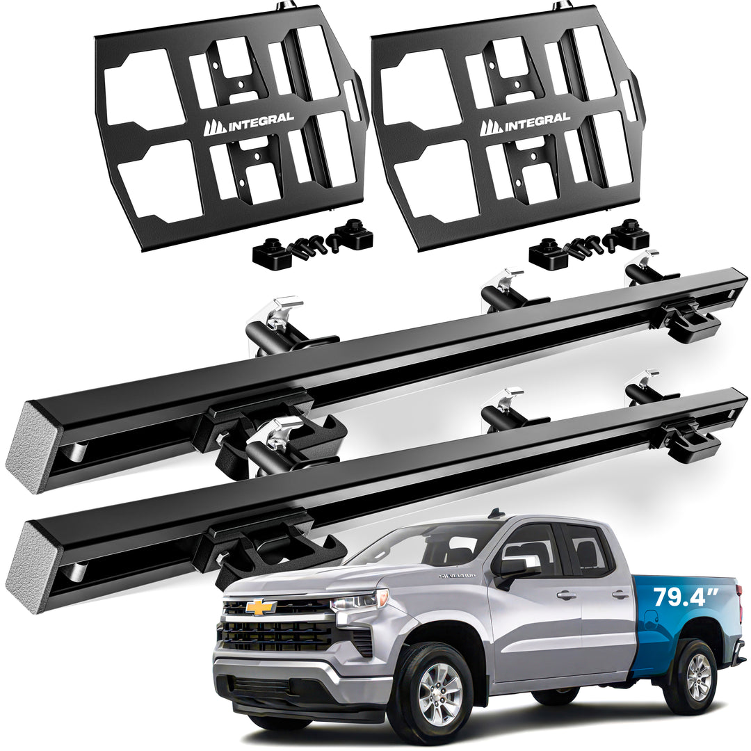 Integral Rails + Packout Panel Kit - Chevrolet Silverado & GMC Sierra 1500 (2019+)