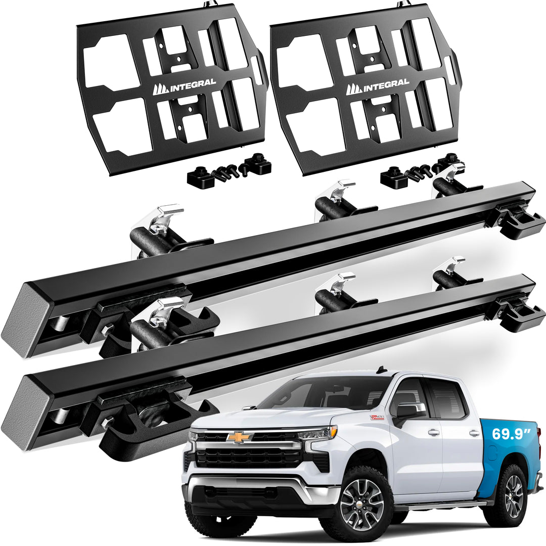 Integral Rails + Packout Panel Kit - Chevrolet Silverado & GMC Sierra 1500 (2019+)