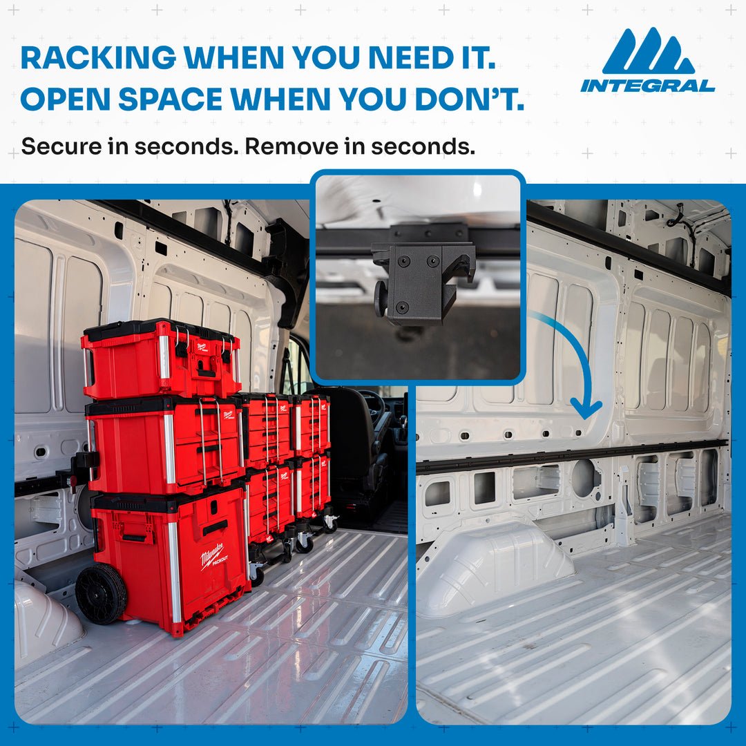Stack Lock - Integral Rail Kit (Ford Transit Van 2014+)