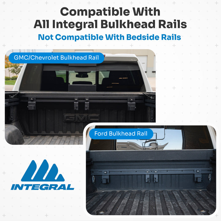 Stack Lock Toolbox System - Compatible with Integral Bulkhead Rails