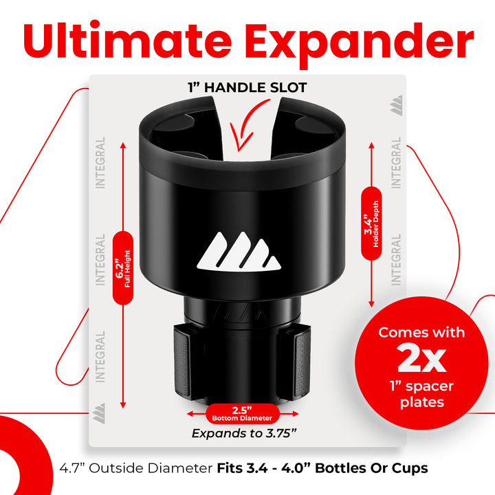 ULTIMATE EXPANDER® - Expandable Cup Holder up to 4.0"