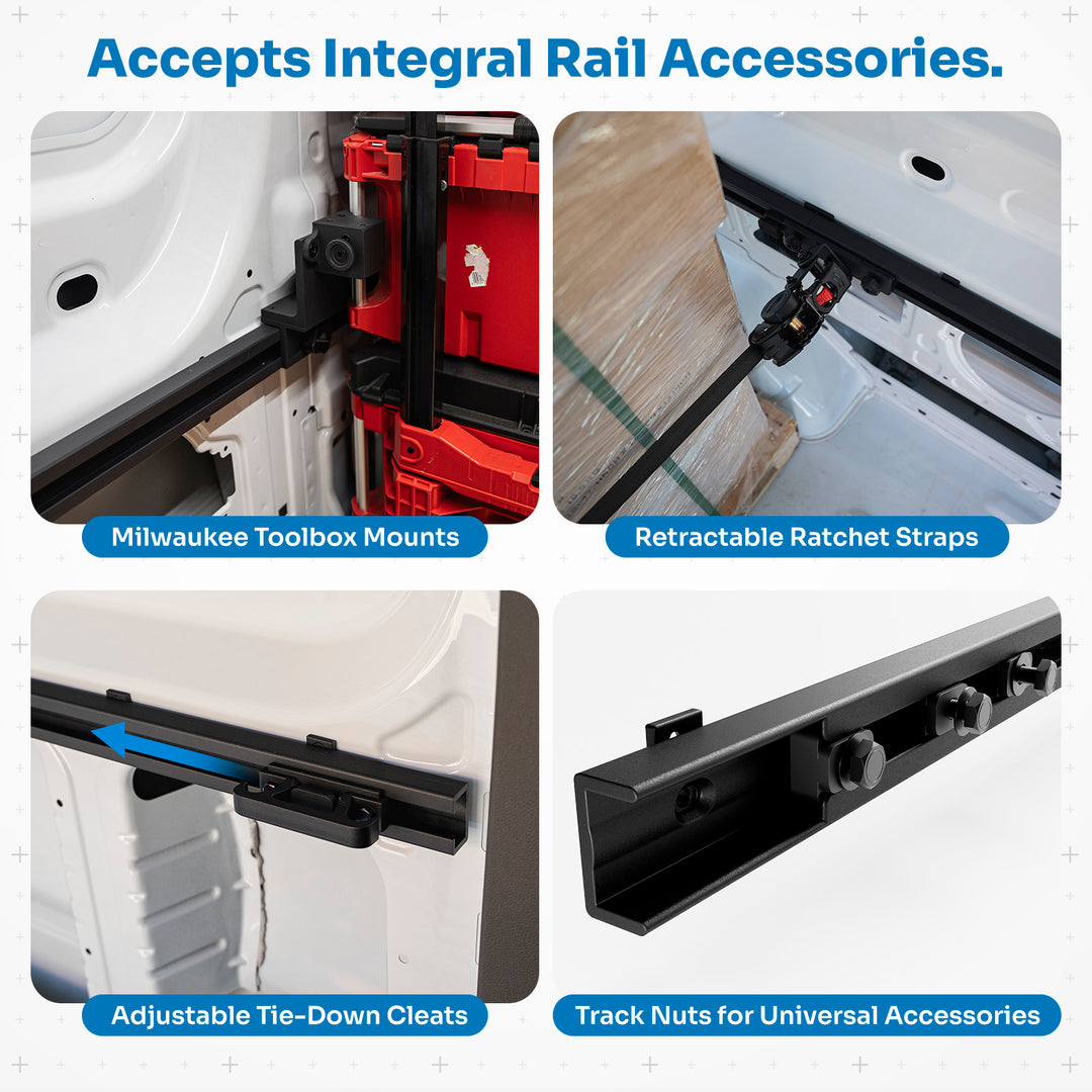 Integral Rail Kit - Ford Transit Van 2014+ (148" Wheelbase)