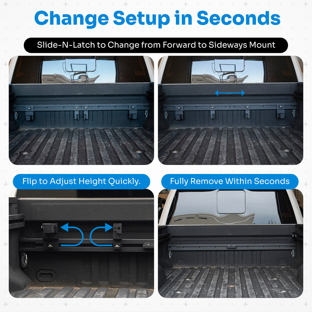 Stack Lock Toolbox System - Ford F150 5.5' Bed (2015+) Bulkhead Bundle