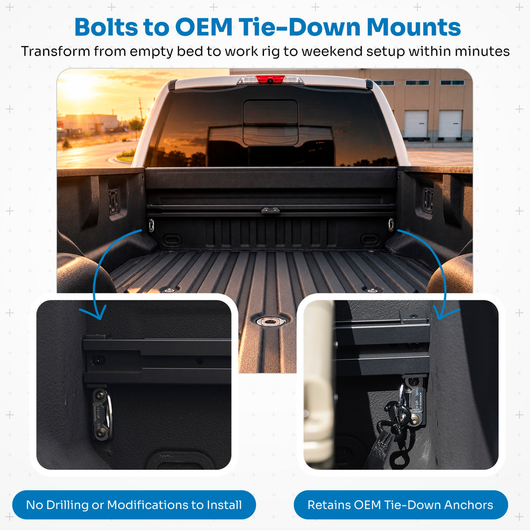 Integral Bulkhead Rail - Ford Super Duty (2017+)