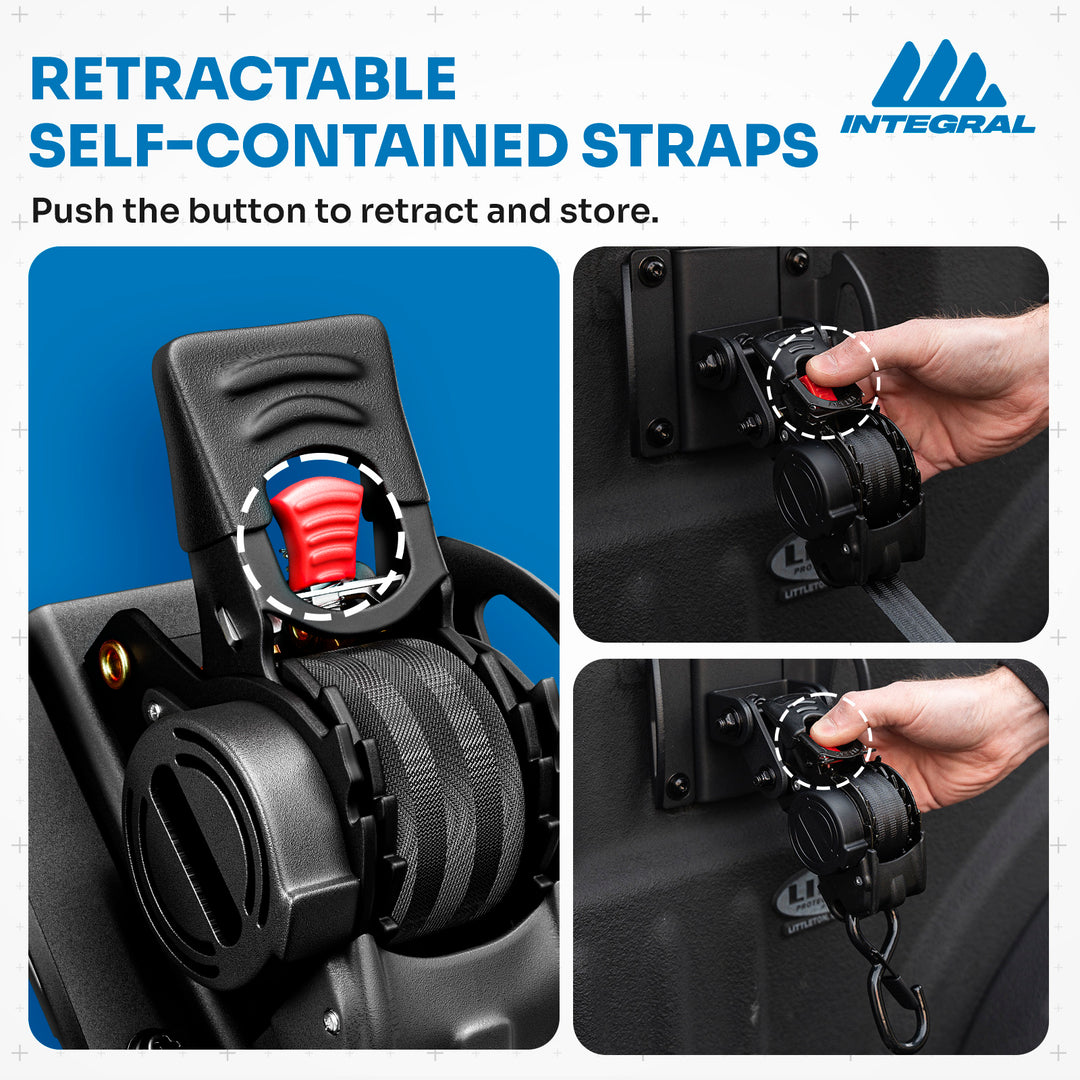 Integral Swivel Straps™ - Ford Boxlink - F150/RAPTOR (2015+) FORD SUPER DUTY (2017+)