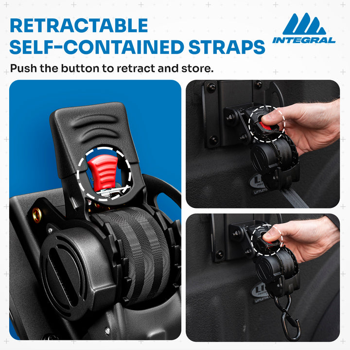 Integral Swivel Straps™ - Ford Boxlink - F150/RAPTOR (2015+) FORD SUPER DUTY (2017+)
