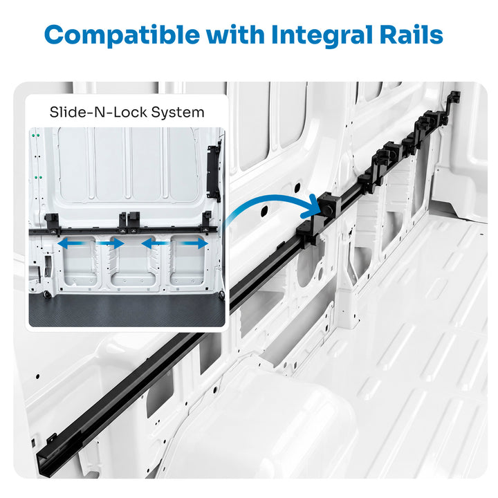 Stack Lock - Integral Rail Kit (Ford Transit Van 2014+)