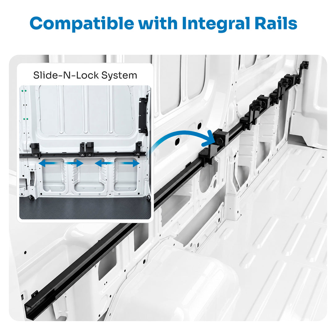 Stack Lock - Integral Rail Kit (Ford Transit Van 2014+)