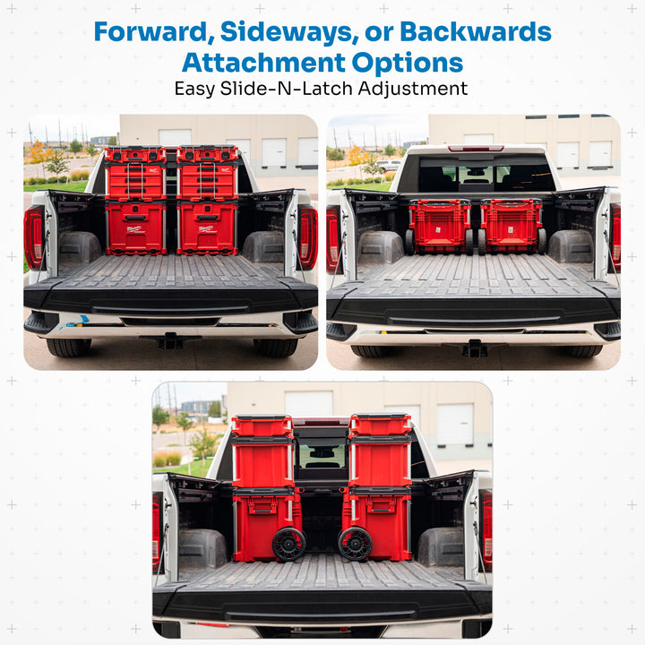Stack Lock Toolbox System - Ford F150 5.5' Bed (2015+) Bulkhead Bundle