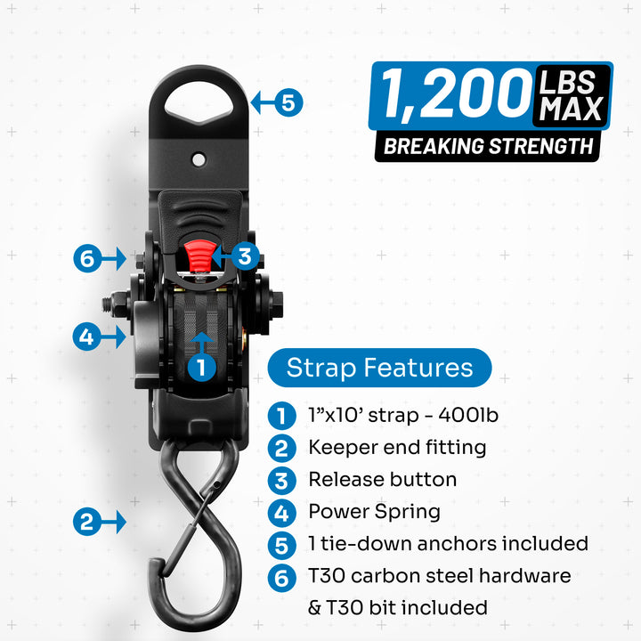 Integral Swivel Straps - Toyota Tundra (2007+)