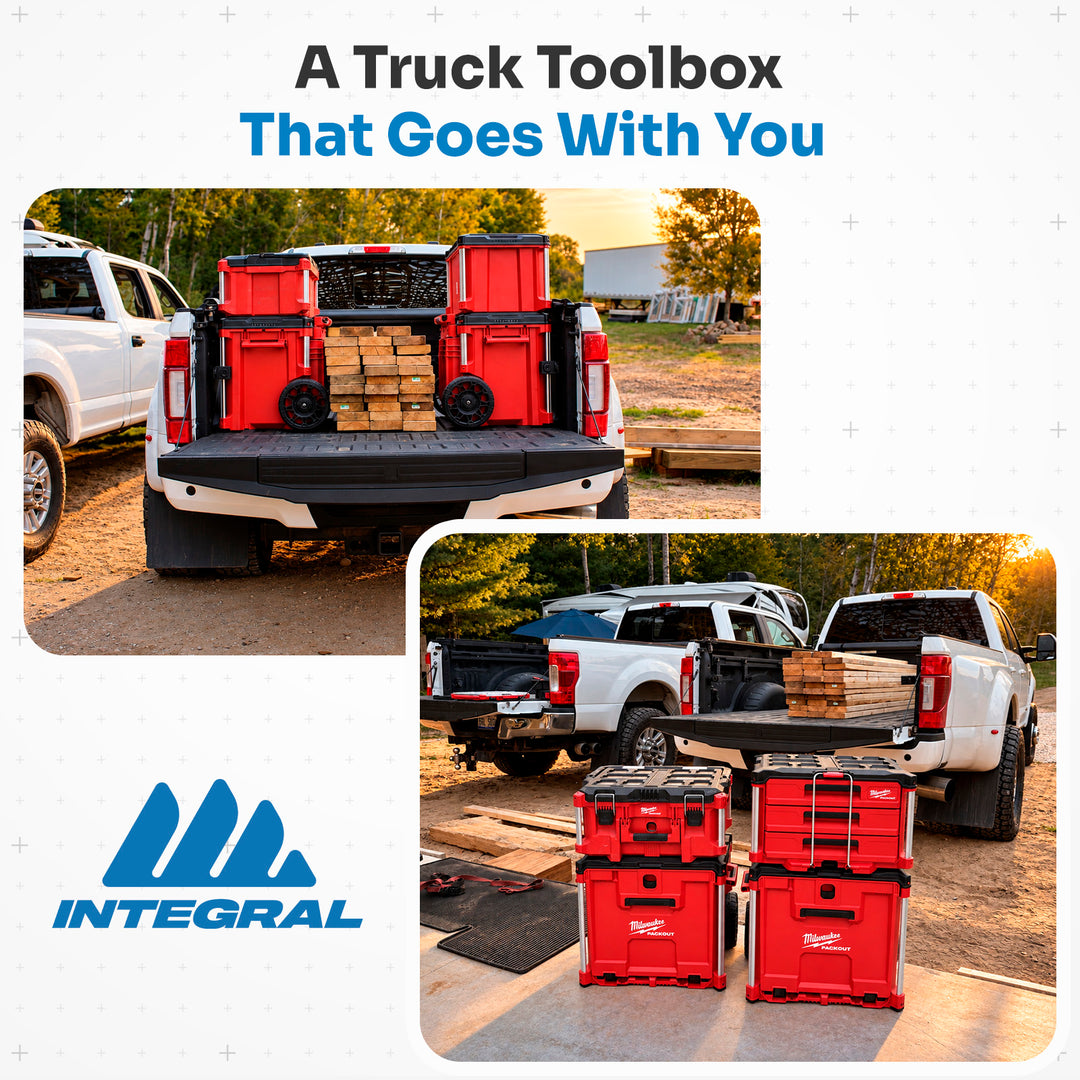 Latch-N-Stow - Stack Lock Toolbox System - Compatible with Integral Rails