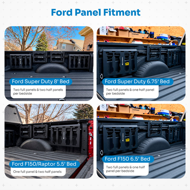 Integral Panel Kit (Full) - Ford Integral Rails