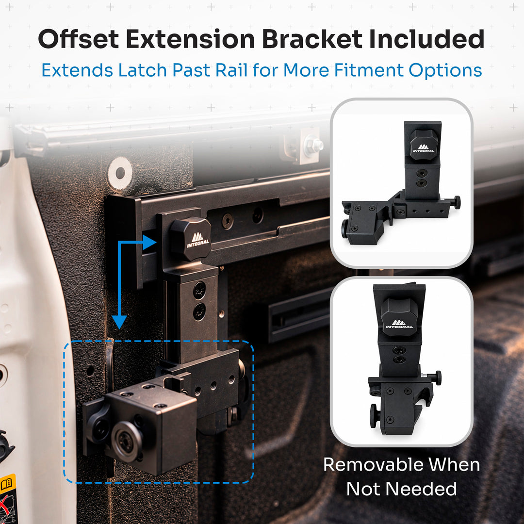 Latch-N-Stow - Stack Lock Toolbox System - Compatible with Integral Rails
