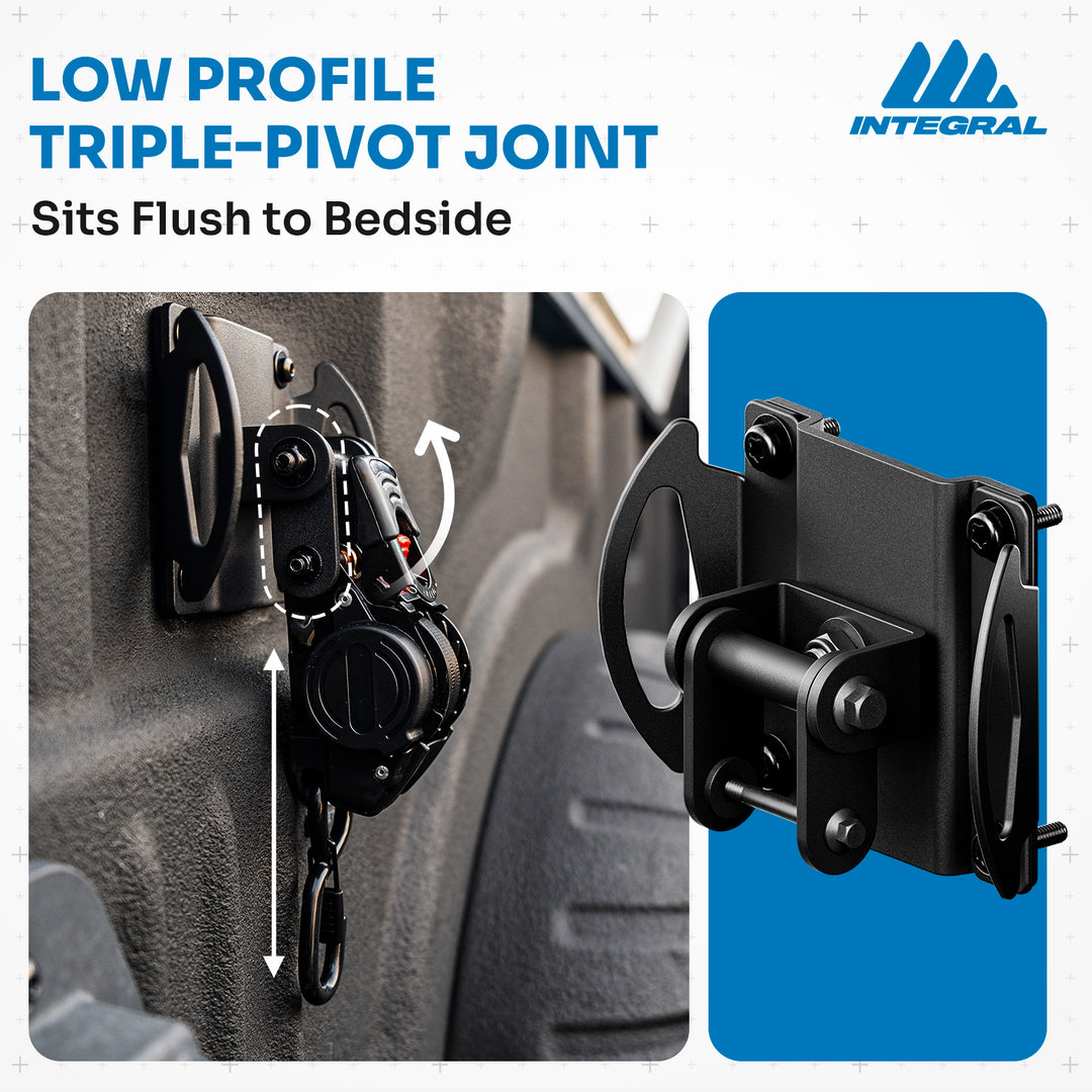 Integral Swivel Straps™ - Ford Boxlink - F150/RAPTOR (2015+) FORD SUPER DUTY (2017+)