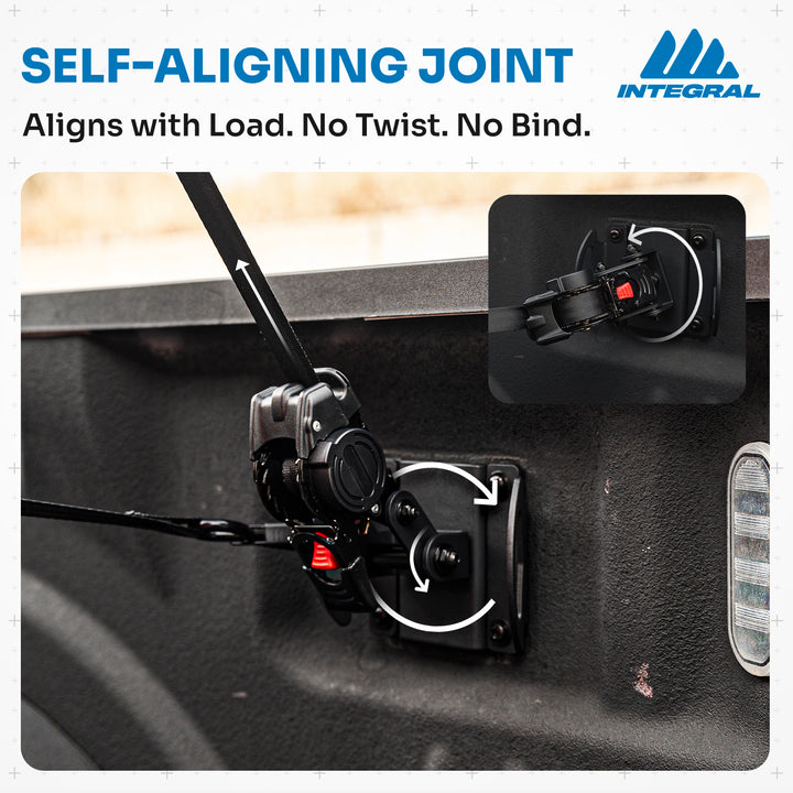 Integral Swivel Straps™ - Ford Boxlink - F150/RAPTOR (2015+) FORD SUPER DUTY (2017+)