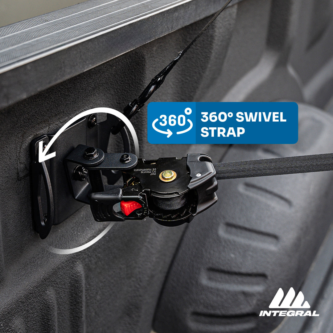 Integral Swivel Straps™ - Ford Boxlink - F150/RAPTOR (2015+) FORD SUPER DUTY (2017+)