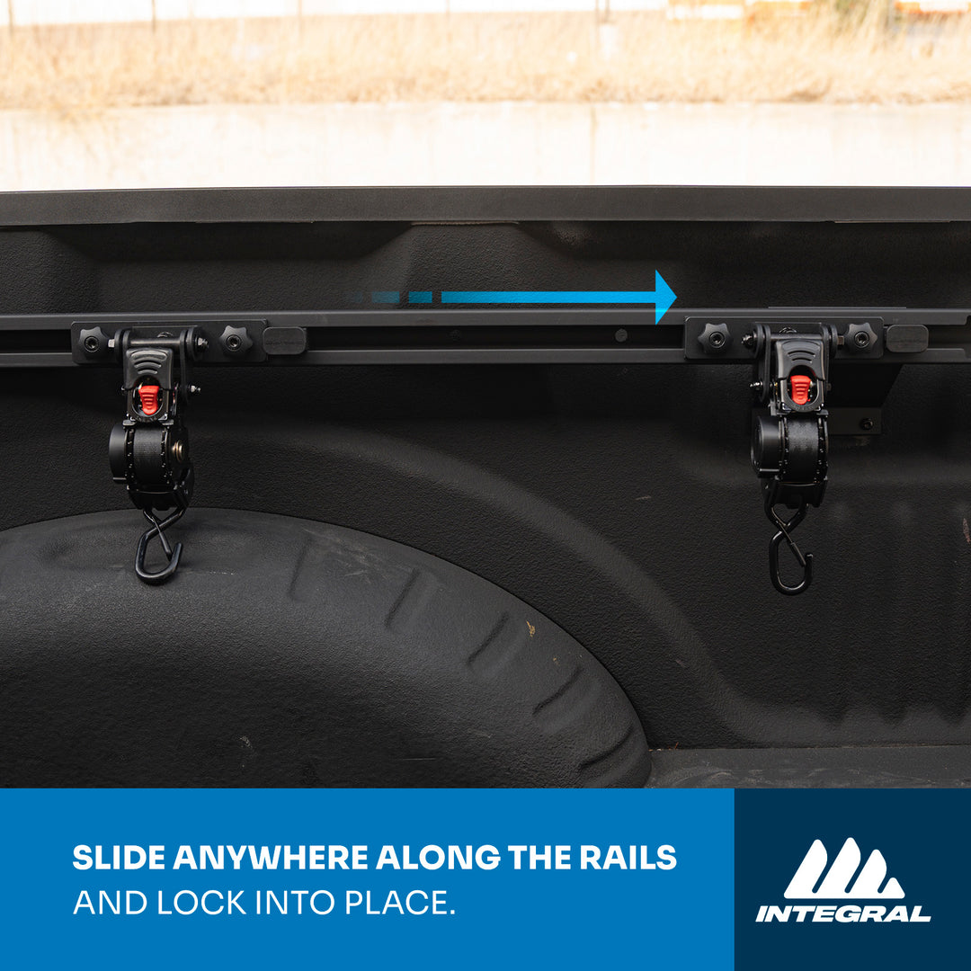Integral Rail + Swivel Strap Bundle - Chevrolet & GMC 1500 (2019+ 6'6" Bed)