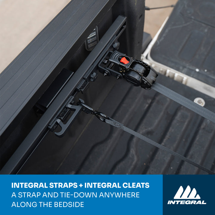 Integral Rail + Swivel Strap Bundle - Chevrolet & GMC 1500 (2019+ 6'6" Bed)
