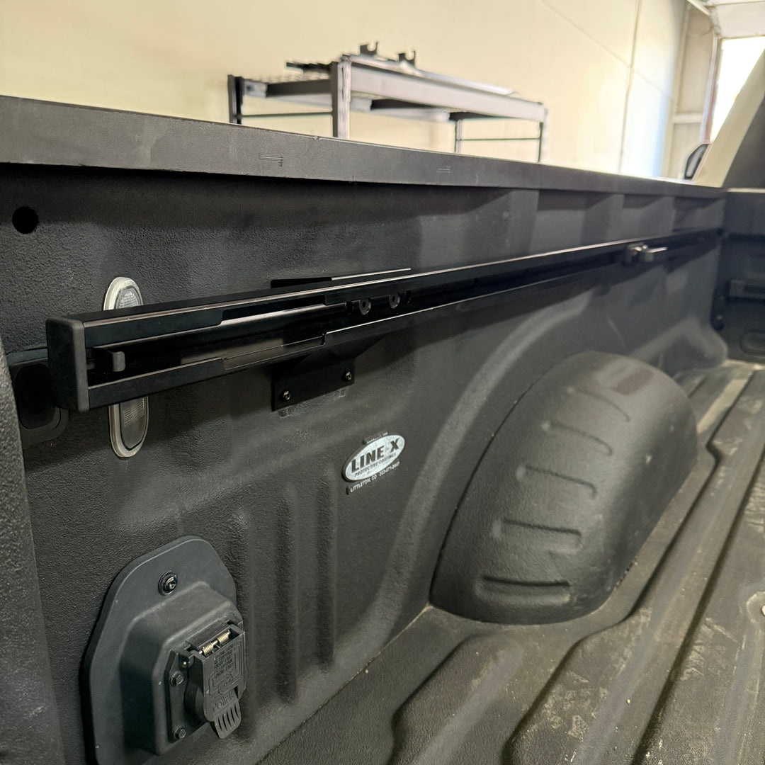 Integral Rail Full Bed Kit + Swivel Strap Bundle - Ford F150 (5.5' Bed)