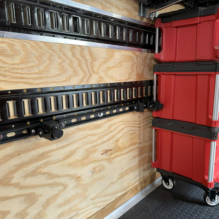 Stack Lock - Rail Latch Mount - Compatible with Milwaukee Tool Packout Organizers