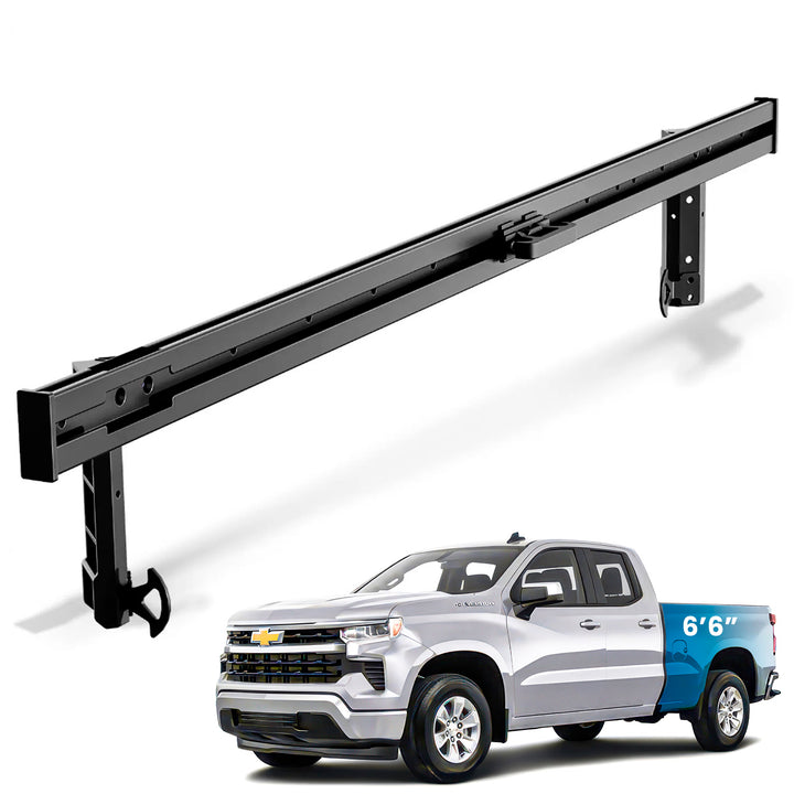 Integral Rails (Full Length) - Bedside Rail System - Chevrolet & GMC 1500 (2019+ 6'6" Bed)