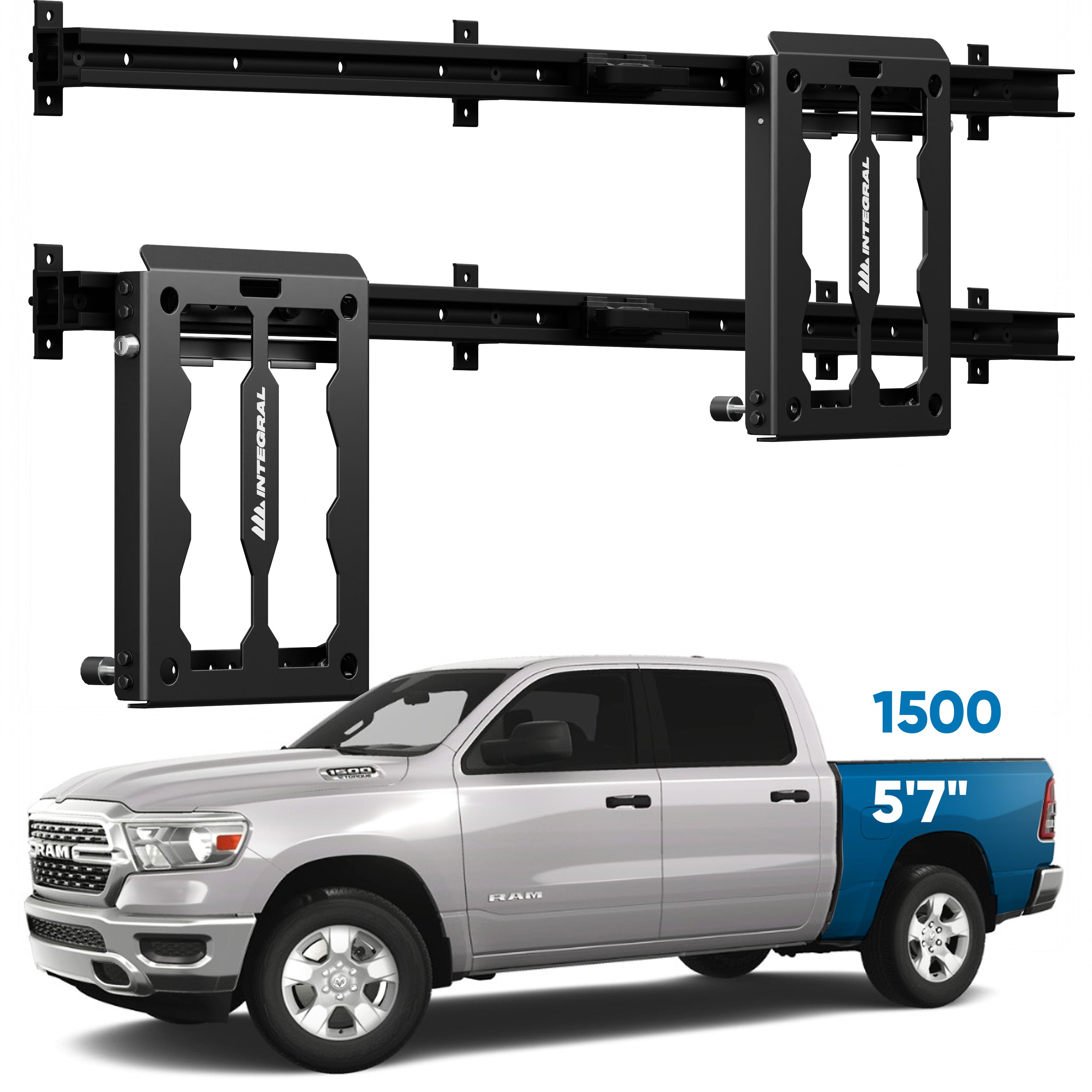 Integral Rails + Half Panel Kit - RAM 2019+ 1500 – Integral Truck