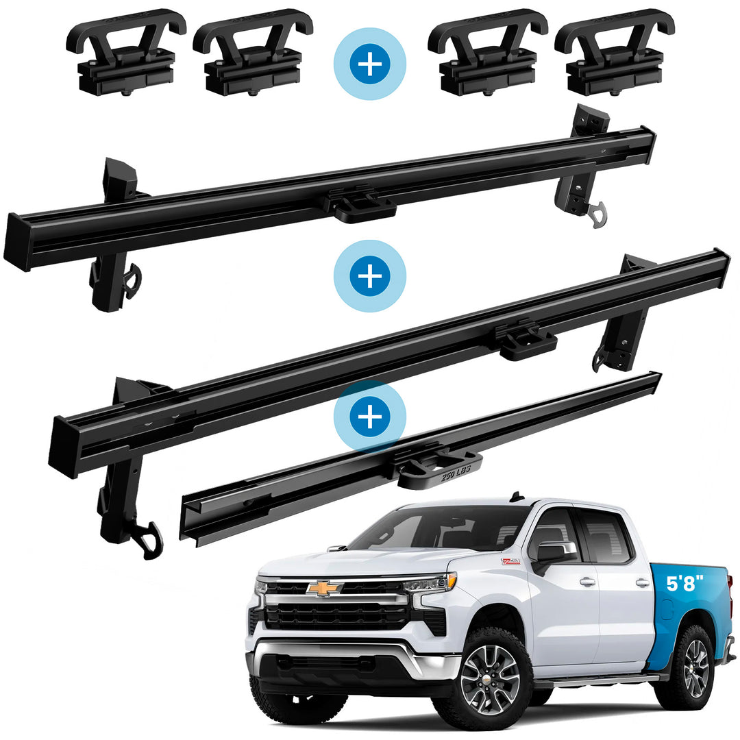 Cargo Control System - Chevrolet & GMC 1500 (2019+ 5'8" Bed)