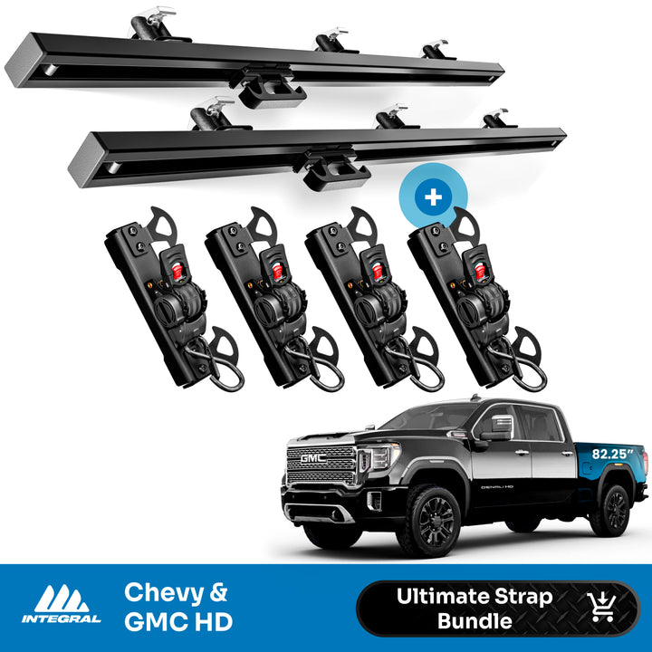 Ultimate Strap Bundle - Chevrolet Silverado & GMC Sierra HD (Standard Bed 6'9" 2020+)