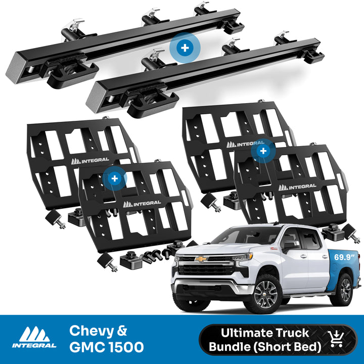 Bedside Bundle - Chevrolet Silverado & GMC Sierra 1500 (Short Bed 5'7" 2019+)