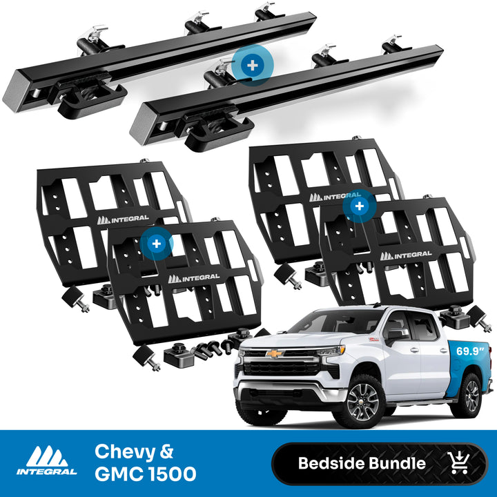Bedside Bundle - Chevrolet Silverado & GMC Sierra 1500 (Short Bed 5'7" 2019+)