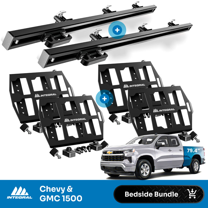 Bedside Bundle - Chevrolet Silverado & GMC Sierra 1500 (Standard Bed 6'4" 2019+)