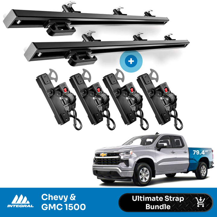 Ultimate Strap Bundle - Chevrolet Silverado & GMC Sierra 1500 (Standard Bed 6'6" 2019+)