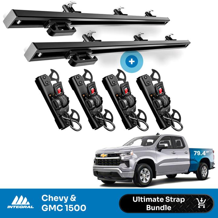 Ultimate Strap Bundle - Chevrolet Silverado & GMC Sierra 1500 (Standard Bed 6'4" 2019+)