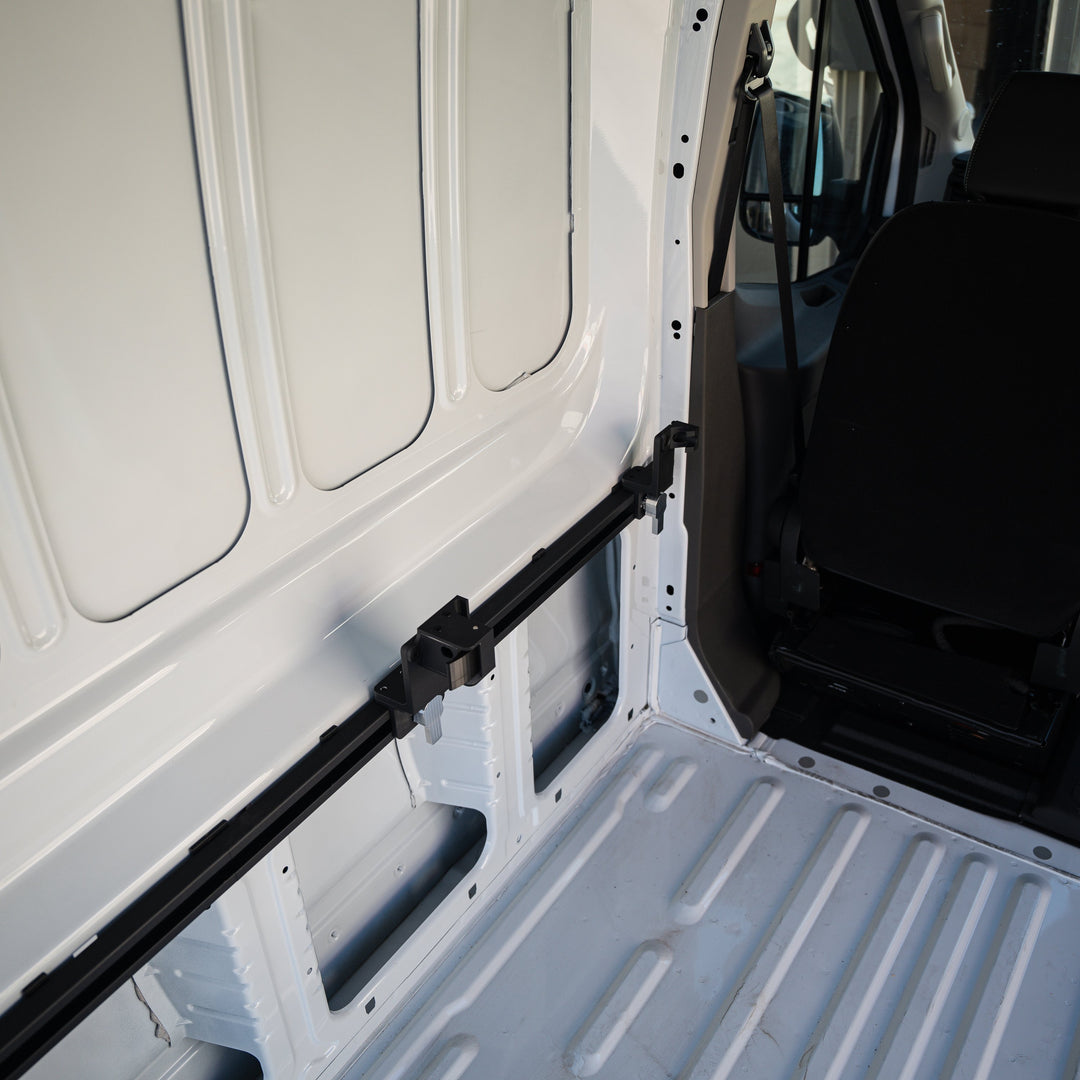 Integral Rail + Stack Lock Bundle - Ford Transit Van (2014+ 148" Wheelbase)