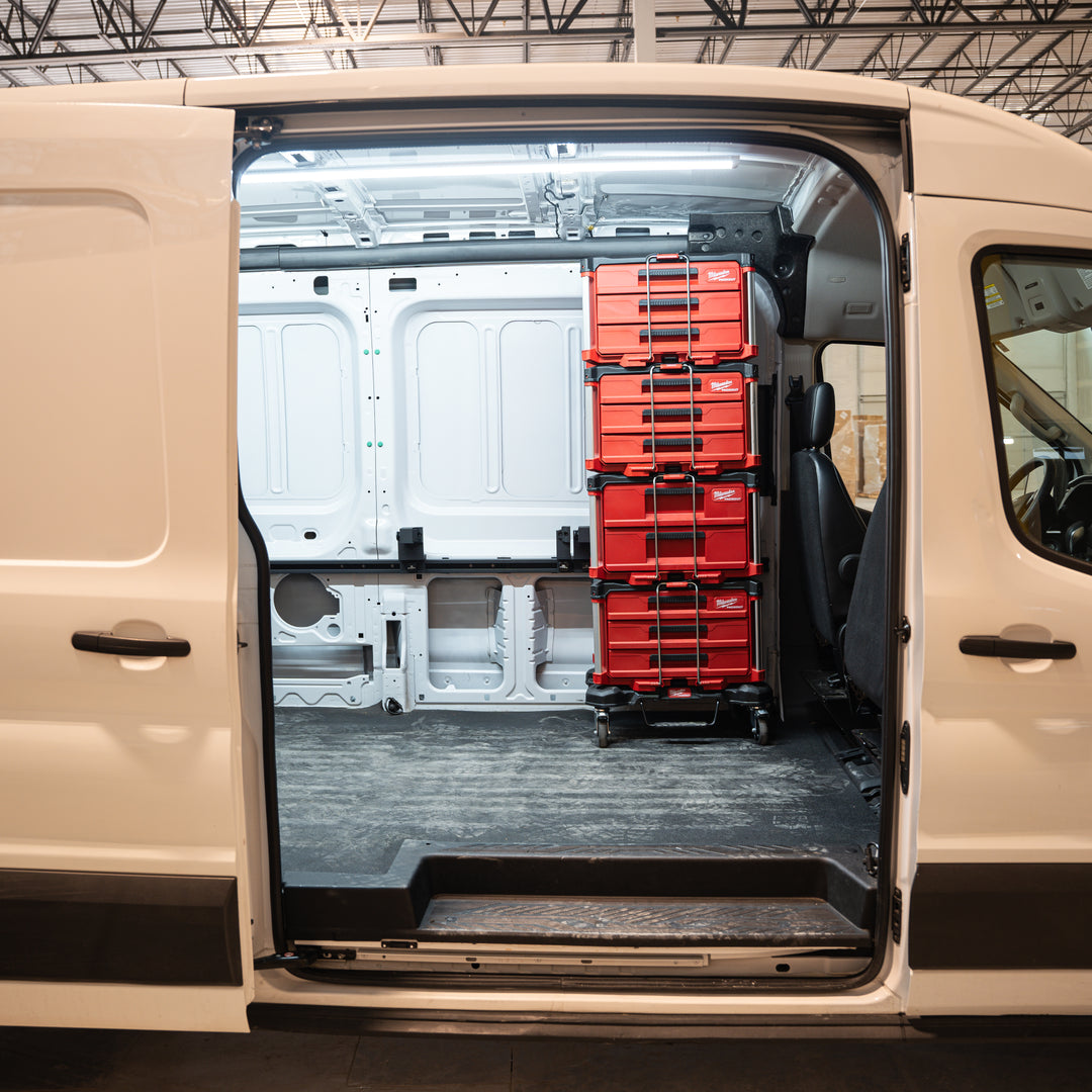 Integral Rail + Stack Lock Bundle - Ford Transit Van (2014+ 148" Wheelbase)