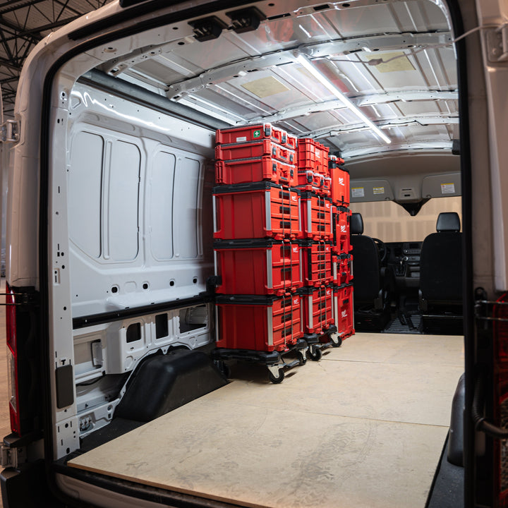 Integral Rail + Stack Lock Bundle (3 Pack) - Ford Transit Van (2014+ 148" Wheelbase)