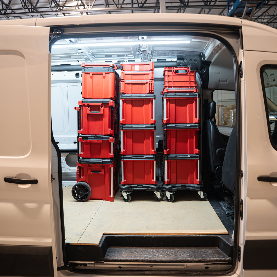 Integral Rail + Stack Lock Bundle (3 Pack) - Ford Transit Van (2014+ 148" Wheelbase)
