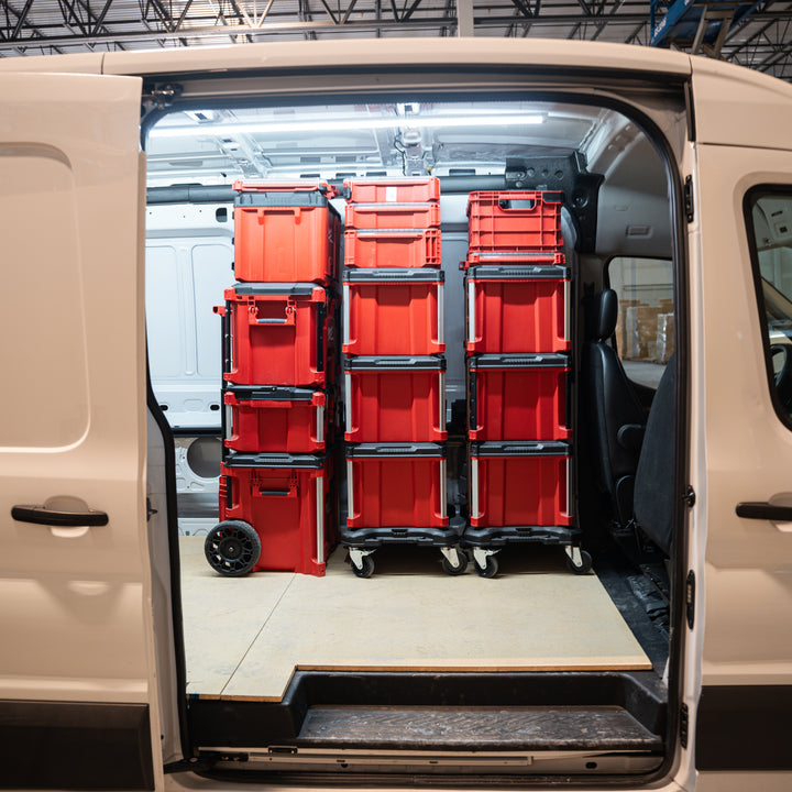 Integral Rail + Stack Lock Bundle (3 Pack) - Ford Transit Van (2014+ 148" Wheelbase)