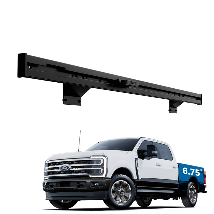 Integral Rails - Bedside Rail System - Ford Super Duty 2017+ 6.75' Bed