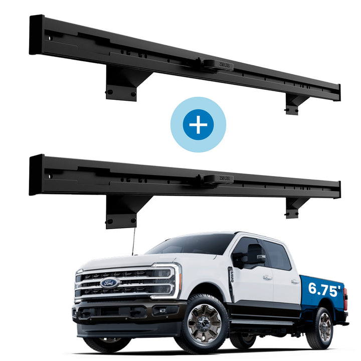 Integral Rail Full Bed Kit + Swivel Strap™ Bundle - Ford Super Duty (6.75' Bed)