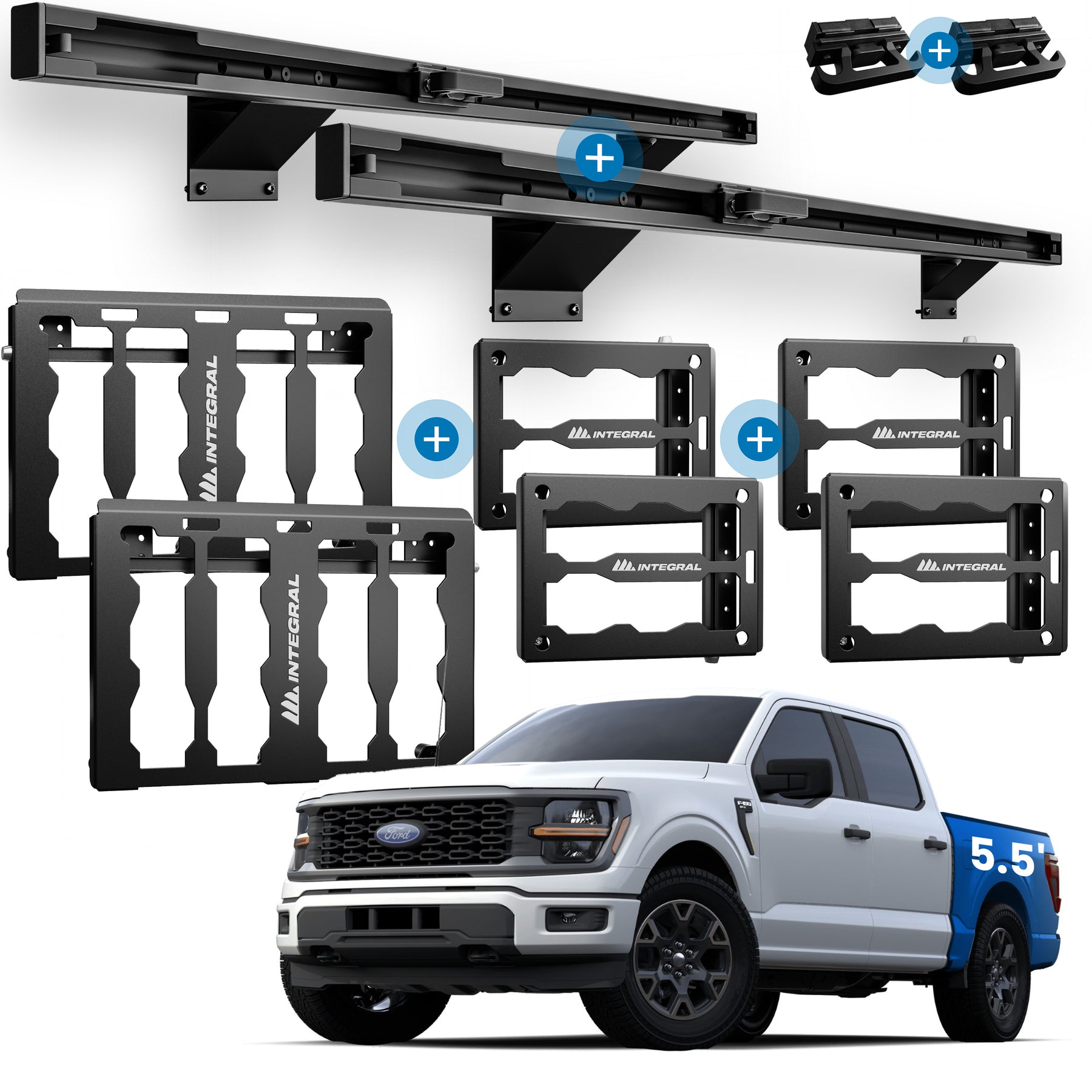 Integral Rail Ultimate Bundle - Ford F150 (5.5' Bed) – Integral Truck