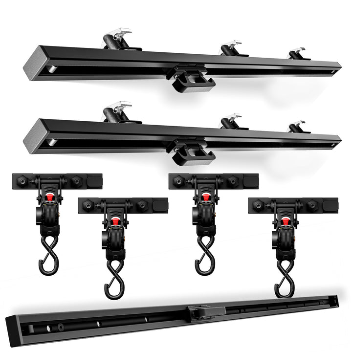 Integral Rail Full Bed Kit + Swivel Strap Bundle - Chevrolet & GMC HD (2020+ 6'9" Bed)