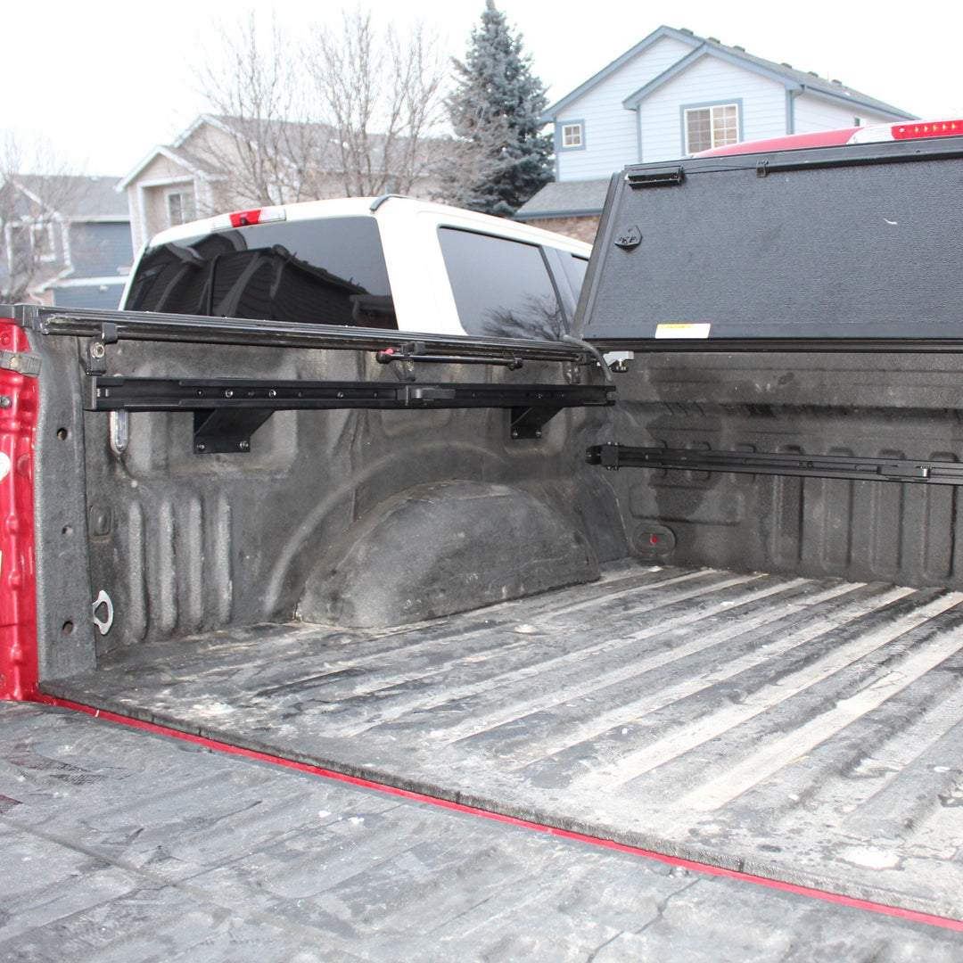 Integral Rail Full Bed Kit + Swivel Strap Bundle - Ford F150 (5.5' Bed)