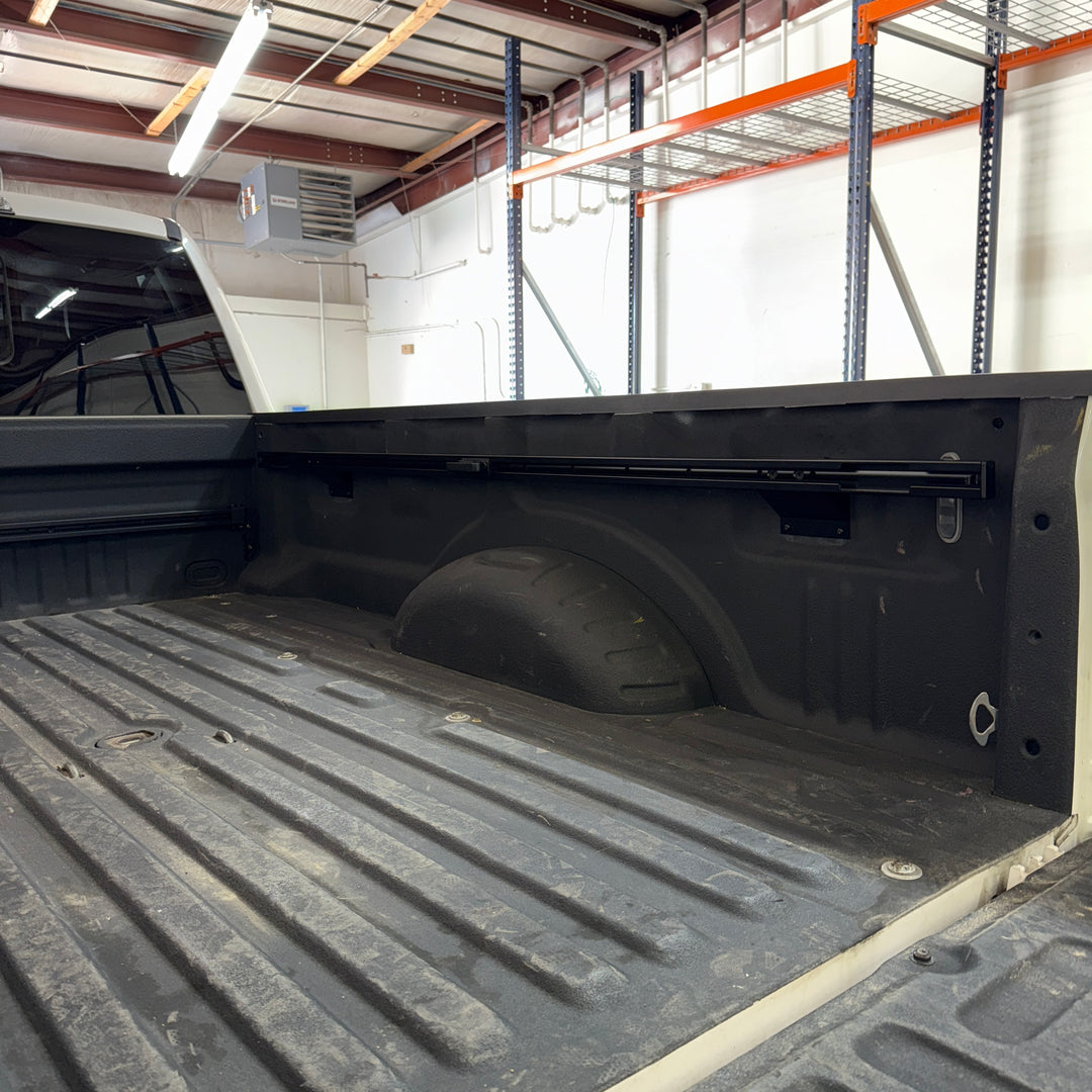 Integral Rails + Tie-down Cleats - Ford Super Duty 2017+
