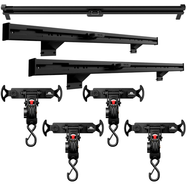 Integral Rail Full Bed Kit + Swivel Strap™ Bundle - Ford Super Duty (6.75' Bed)