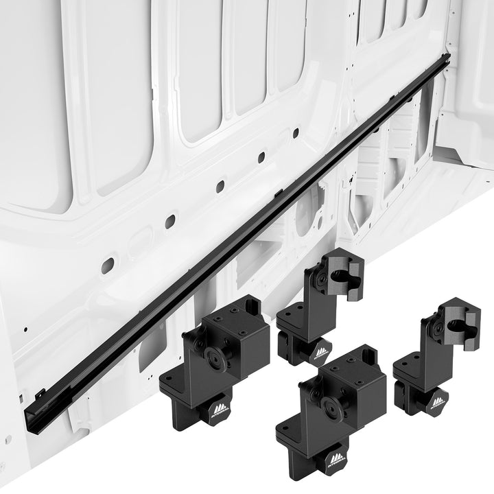 Integral Rail + Stack Lock Bundle (2 Pack) - Ford Transit Van (2014+ 148" Wheelbase)